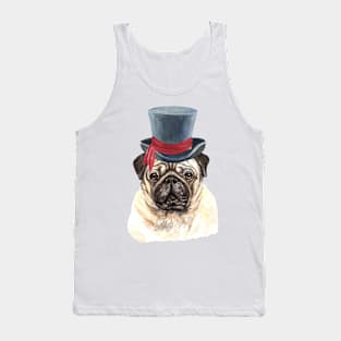 Cute Bulldog-Watercolor painting #2 Tank Top